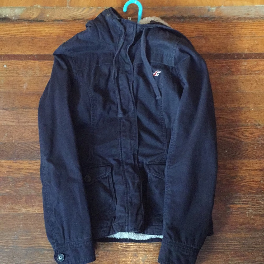 Hollister Sherpa Lined Jacket